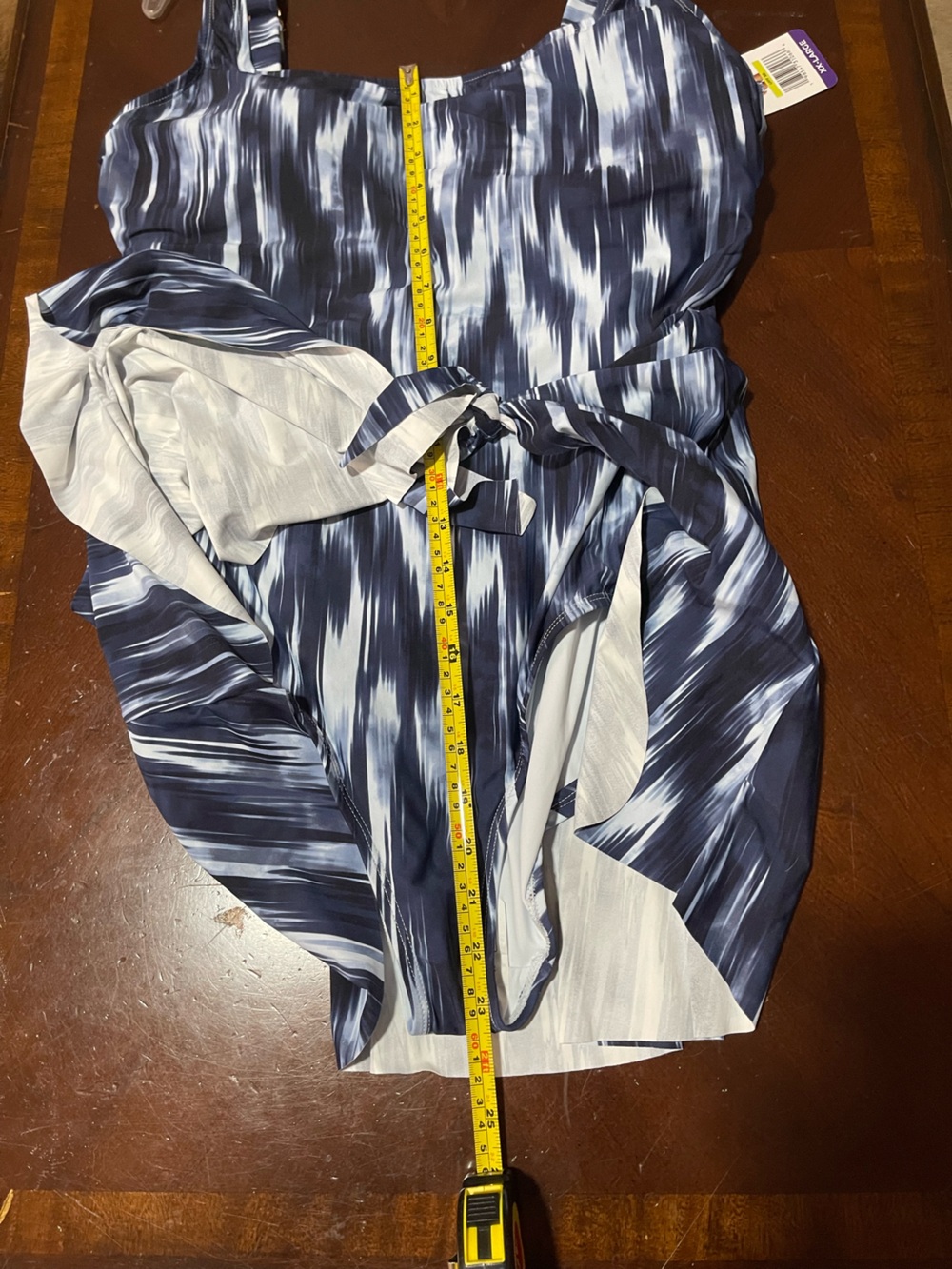 Anne Cole One piece swimsuit with attached skirt NWT - Picture 8 of 8